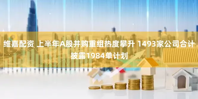 维嘉配资 上半年A股并购重组热度攀升 1493家公司合计披露1984单计划
